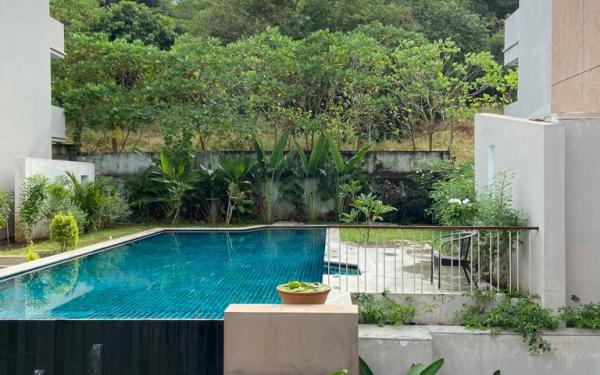 Gated community pool